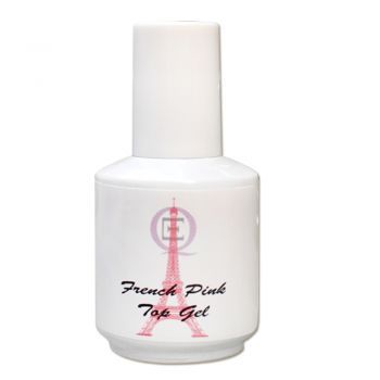French Pink Top Gel 15g Pinselflasche